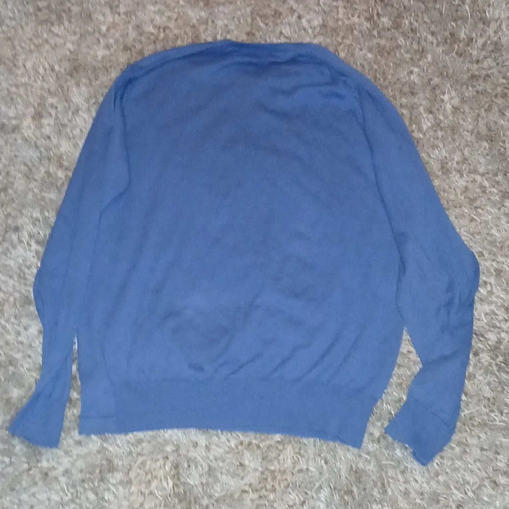 Men's Blue Sweater - Picture 5 of 6